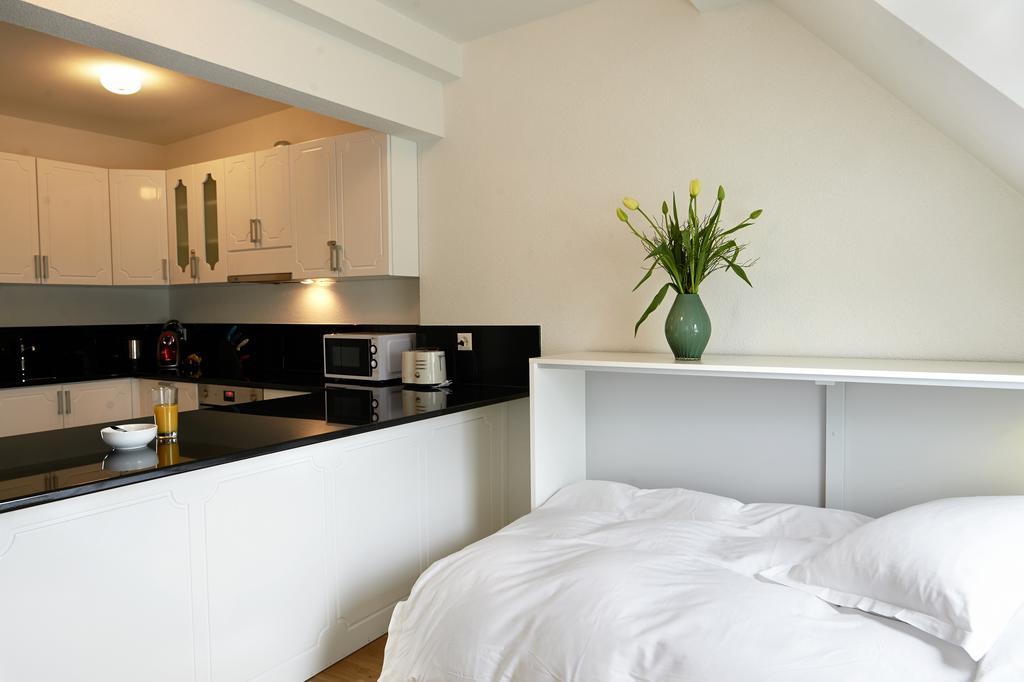 Residence Apartments By Hotel Du Commerce บาเซิล ห้อง รูปภาพ